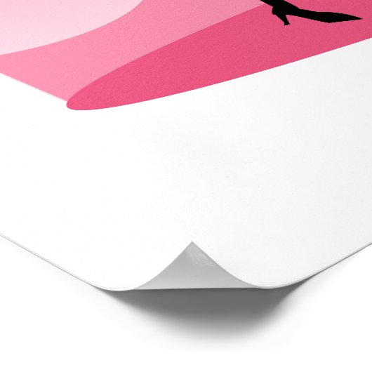 Fashionable Mammie Pushing Baby Carriage Poster (Hoek)