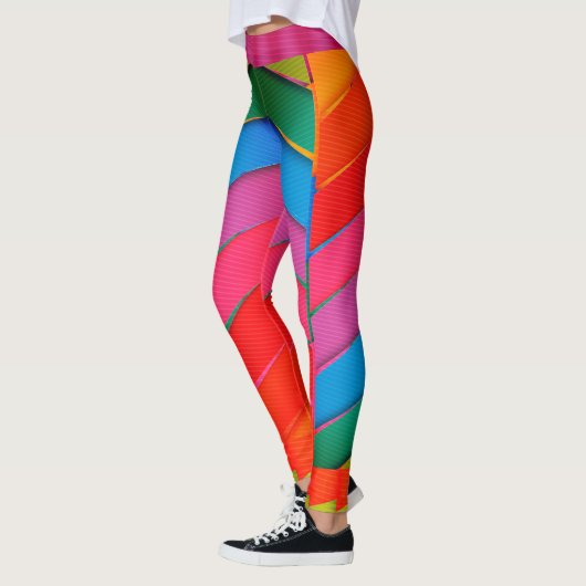 Fashionable multi-kleurenLeggings Leggings (Links)