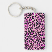 Fashionable Pink Jaguar Stiletto Custom Sleutelhan Sleutelhanger (Voorkant)