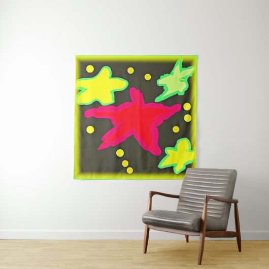 Fashionable producten van de Sterrennacht. Bestel  Wandkleed (In situ)