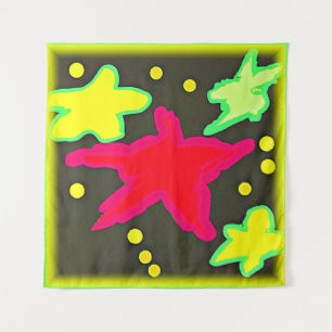 Fashionable producten van de Sterrennacht. Bestel  Wandkleed