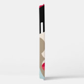 Fashionable, stijlvolle vrouw. Modernist stijlvrou Case-Mate iPhone Case (Achterkant / Rechts)