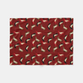 Fashionable Stiletto Heels Fleece Blanket Deken (Voorkant (Horizontaal))