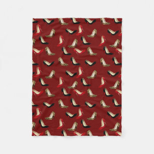 Fashionable Stiletto Heels Fleece Blanket Deken