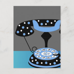 Fashionable Telefoon Briefkaart