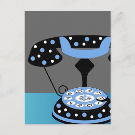 Fashionable Telefoon Briefkaart (Voorkant)