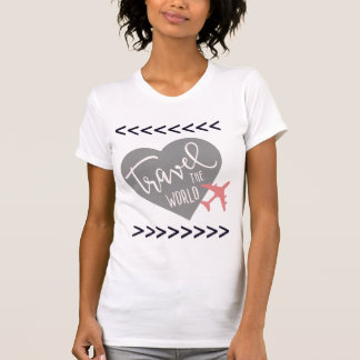 Fashionable, vrouwen, dames, reisshirt. t-shirt