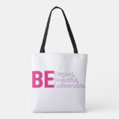 Fashionisch Tote Bag (Achterkant)