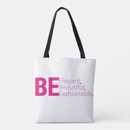 Fashionisch Tote Bag (Achterkant)