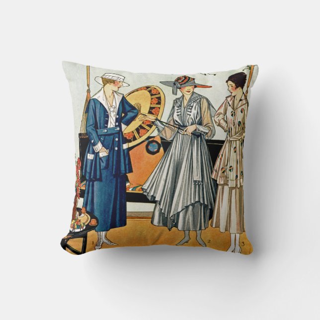 Fashionische dames kussen (Voorkant)