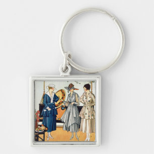 Fashionische dames sleutelhanger