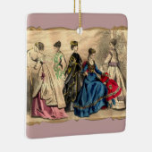 Fashionische Victoriaans dames Keramisch Ornament (Rechts)