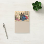 Fashionische Victoriaans dames Post-it® Notes (Kantoor)