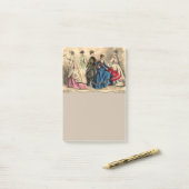 Fashionische Victoriaans dames Post-it® Notes (Op bureau)