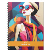 Fashionista 2 van 9 notitieboek (Voorkant)