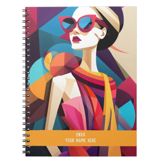 Fashionista 2 van 9 notitieboek (Voorkant)