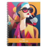 Fashionista 3 van 9 notitieboek (Voorkant)