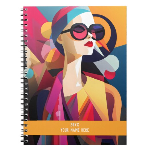 Fashionista 3 van 9 notitieboek (Voorkant)