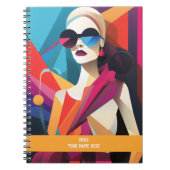 Fashionista 5 van 9 notitieboek (Voorkant)