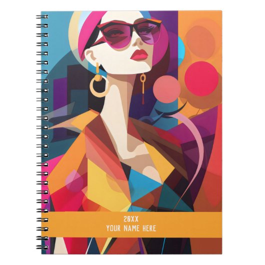 Fashionista 6 van 9 notitieboek (Voorkant)