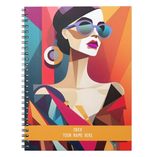 Fashionista 7 van 9 notitieboek (Voorkant)