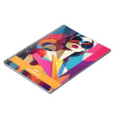 Fashionista 9 van 9  dame notitieboek (Linkerzijde)