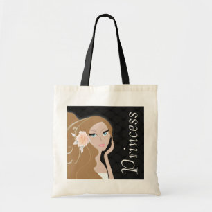 Fashionista bruidsmeisje bruid bruidsmeisje tote bag