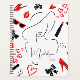 Fashionista Custom Calendar Day Planner