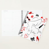 Fashionista Custom Calendar Day Planner (Display)