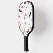 Fashionista Custom Monogram Pickleball Paddle (Links)