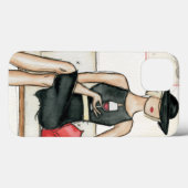 Fashionista Drink wijn Case-Mate iPhone Case (Achterkant (horizontaal))