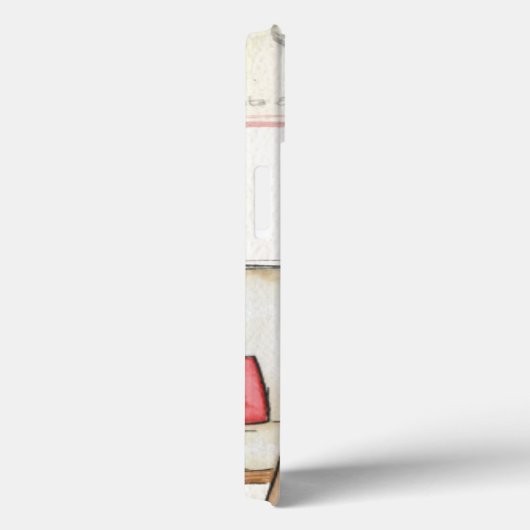 Fashionista Drink wijn Case-Mate iPhone Case (Achterkant / Rechts)