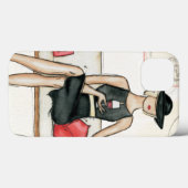 Fashionista Drink wijn Case-Mate iPhone Case (Achterkant (horizontaal))