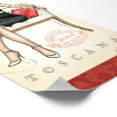 Fashionista Drink wijn Poster (Hoek)