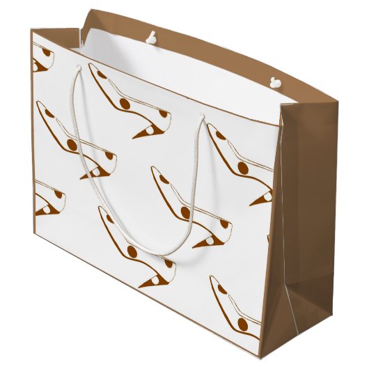 Fashionista High Hiel Shoe Large Cadeautasje (Achterkant Gekanteld)