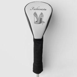 Fashionista hoge hiel-schoenen golfheadcover