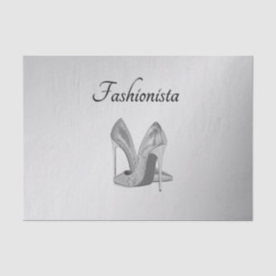 Fashionista hoge hiel-schoenen tissuepapier