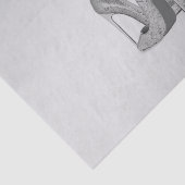 Fashionista hoge hiel-schoenen tissuepapier (Detail)