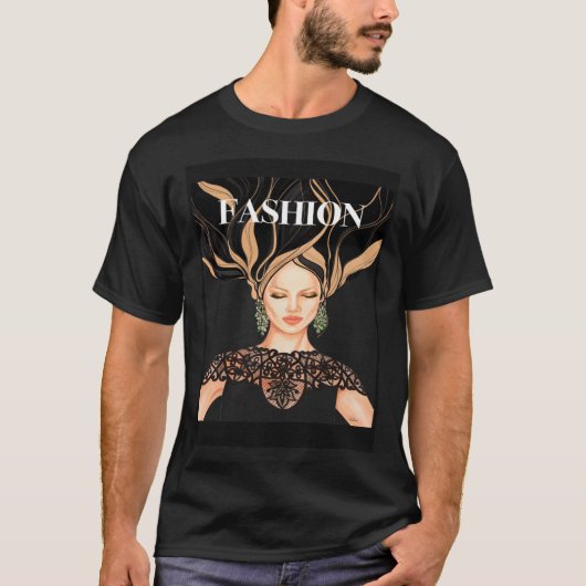 Fashionista Model T-shirt (Voorkant)
