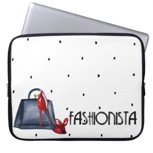 Fashionista Notitieboek Computer Hoesje Bag Laptop Sleeve