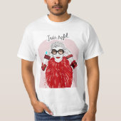 Fashionista pop Gefeliciteerd T-shirt (Voorkant)