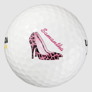 Fashionista Stiletto Heal Custom Golf Balls Golfballen