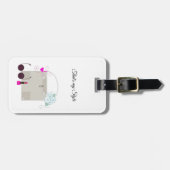 Fashionista Style Bagagelabel (Voorkant horizontaal)