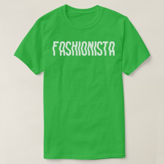 Fashionista T-shirt (Design voorkant)
