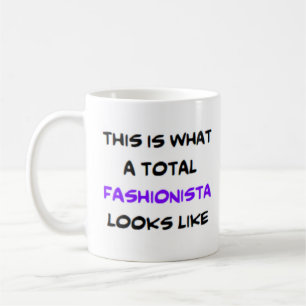 fashionista, totaal koffiemok