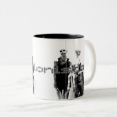 Fashionista Tweekleurige Koffiemok (Voorkant rechts)