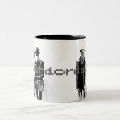 Fashionista Tweekleurige Koffiemok (Center)