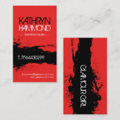 Fashionista Visitekaartjes (Voorkant / Achterkant)