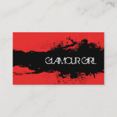 Fashionista Visitekaartjes (Achterkant)