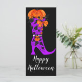 Fashionista Witch Card (Staand voorkant)